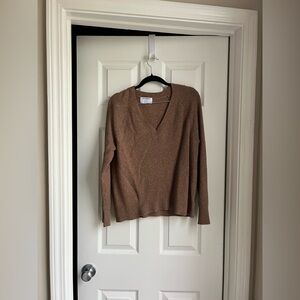 Old Navy Tan V-Neck Sweater